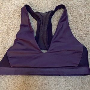 Victoria’s Secret Sport Racerback Bra Sm Purple